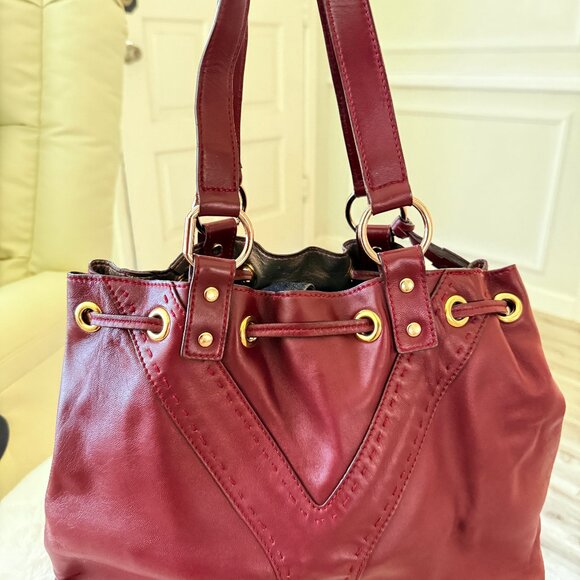 Yves Saint Laurent Handbags - Authentic Yves Saint Lauren Soft Leather Shoulder Bag